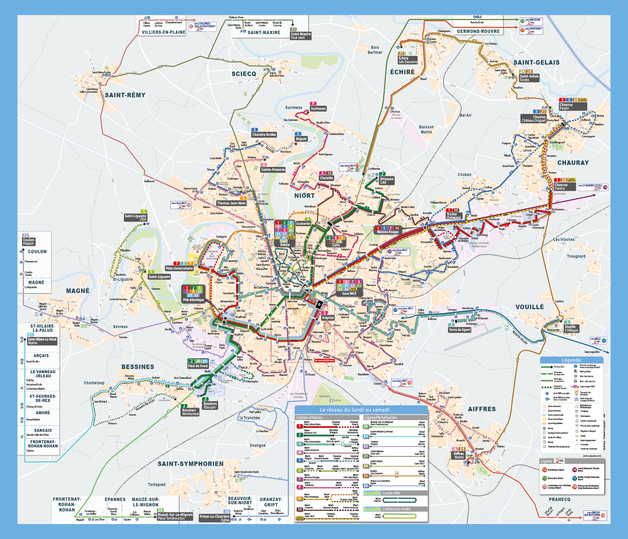 bus tours carte